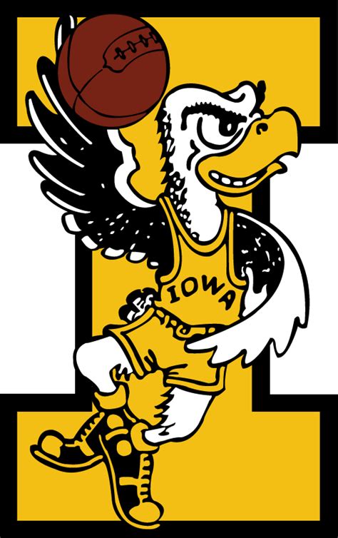 Iowa Hawkeyes Logo Mascot Logo NCAA Division I I M NCAA I M