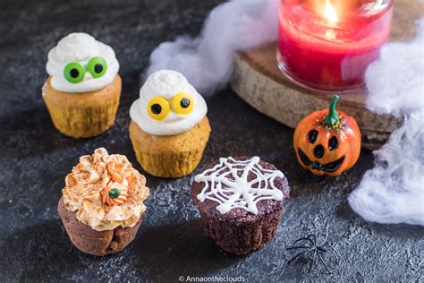 Ricetta Cupcake Mostruosi Di Halloween Anna On The Clouds