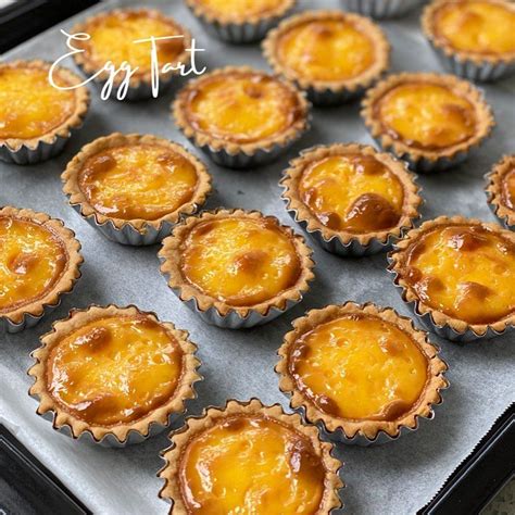 Manis Renyahnya Egg Tart Camilan Lezat A La Hongkong Resep Kekinian