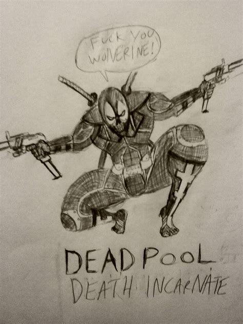 Deadpool Death Incarnate Suit By Deadfish Comics On Deviantart