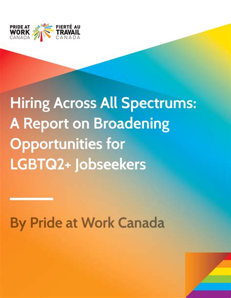 Reports Guides And Toolkits Pride At Work Canada