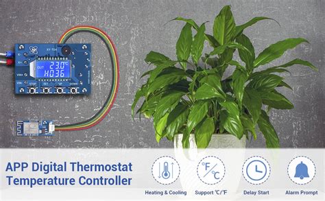 12v Dc Digital Temperature Controller ẈỊfỊ App Control