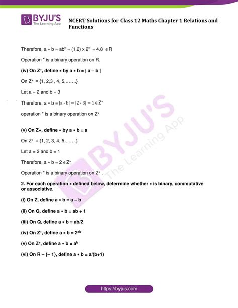 Ncert Solutions For Class 12 Maths Exercise 14 Chapter 1 Relations And Functions