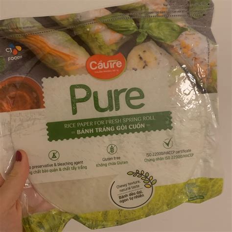 CJFoods Pure Rice Paper For Fresh Spring Rolls Reviews Abillion