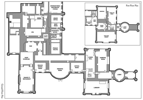 Oheka Castle Floor Plan