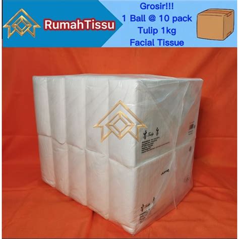 Jual Tissue Tisu 1 Bal Isi 10 Pack Tissue 2ply 1200 Lembar Berat 1000gr