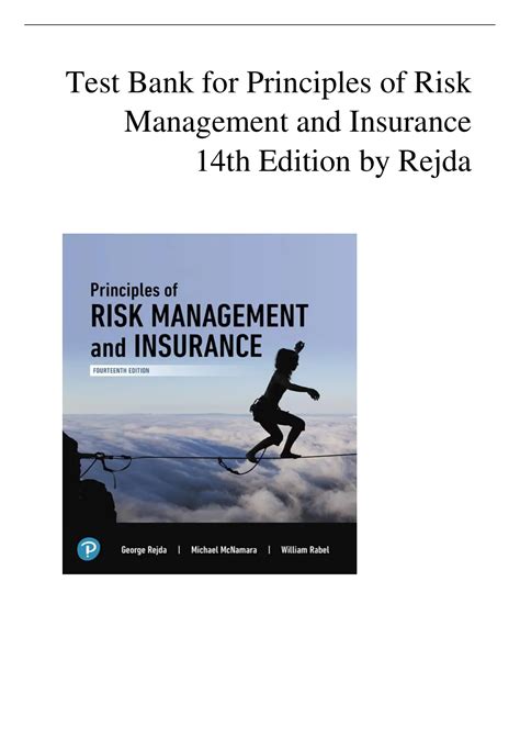 Test Bank For Principles Of Risk Management And Insurance 14th Edition