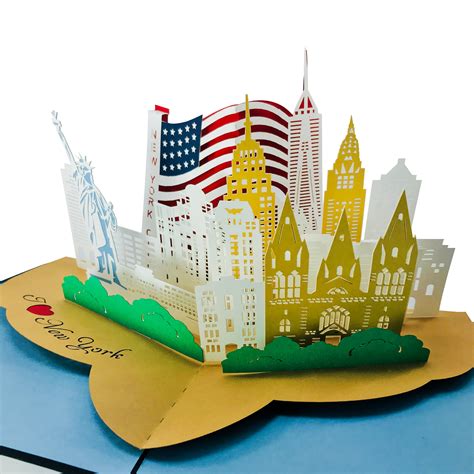 I Love New York City - WOW 3D Pop Up Card – WOW Pop Up Card
