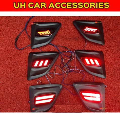 Perodua Axia Gxtra Rear Bumper Reflector Led