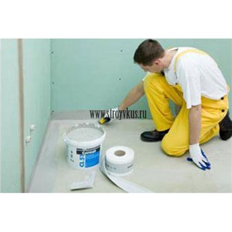 Обмазочная гидроизоляция для ванной комнаты - виды гидроизоляционных ...