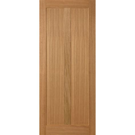 2 Vertical Panel Oak Shaker Door — Shaker Doors