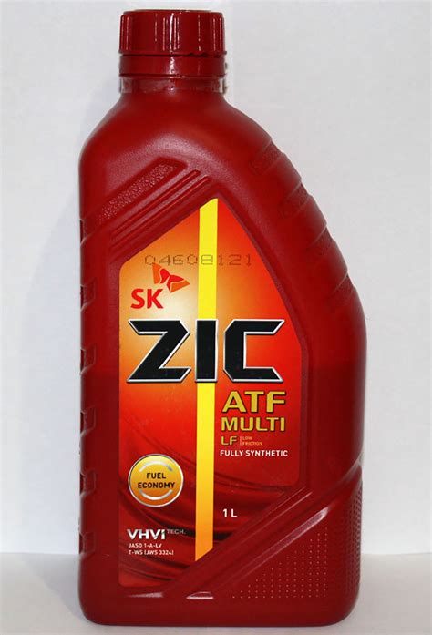 ZIC ATF Multi LF свежее - Лабораторные анализы трансмиссионных масел ...