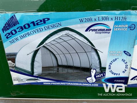 40ft X 60ft Peak Ceiling Storage TMG ST4061E Shelter