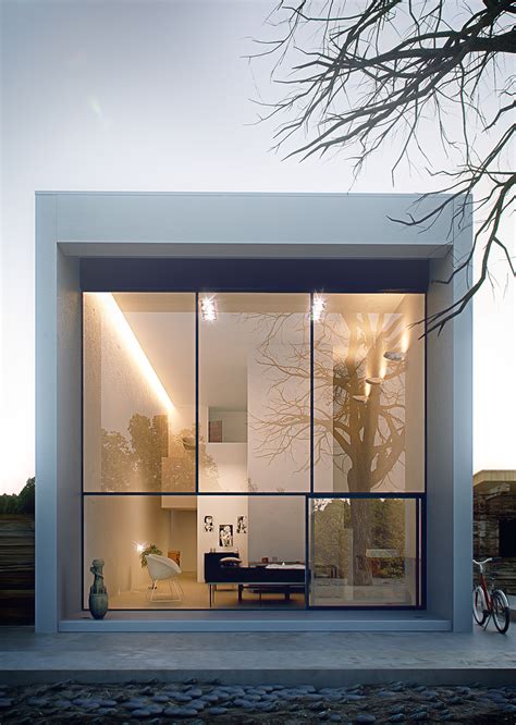 Minimalistic House Behance