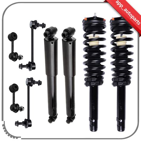 Front Struts Springs For Ford Fusion W Control Arm Wheel Hub