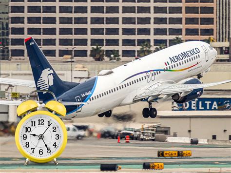 A tiempo Aeroméxico entre las aerolíneas más puntuales del mundo