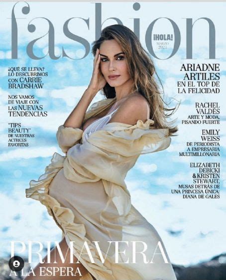 Ariadne Artiles, Hola! Fashion Magazine March 2021 Cover Photo - Spain