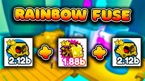 Rainbow Fuse Blurred Agony And Stacked Dominus In Pet Simulator