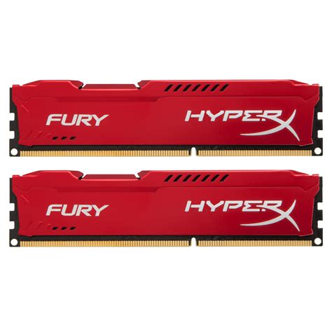 16gb 8gbx2 Ddr3 1600mhz Ram หน่วยความจำ Kingston Hyperx Fury Red