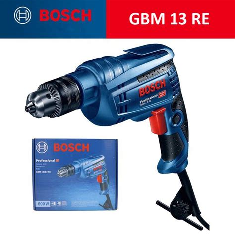 Электродрель Высокая номинальная Bosch GBM13RE 600 Вт 2600 об/мин ...