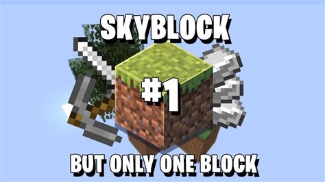 Minecraft Oneblock 1 Youtube