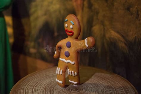 Gingerbread Man Is A Character From The Movie Series Shrek Editorial Image - Image of funny ...