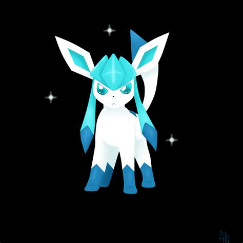 Shiny Glaceon by AlliFireFox on DeviantArt