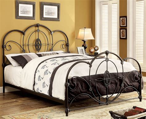 Enchanting Cast Iron Bed Frame Queen Endearing Cast Iron Bed Frame