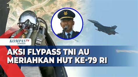 Keren Begini Aksi Flypass Tni Au Hiasi Langit Ikn Saat Hut Ke Ri