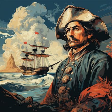 Premium Ai Image Commemorate Christopher Columbus Day