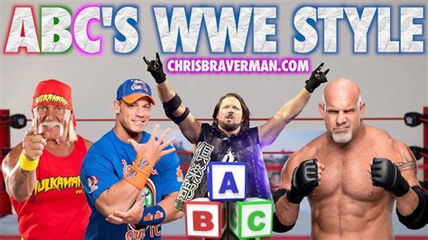 ABC S WWE Style The Alphabet YouTube