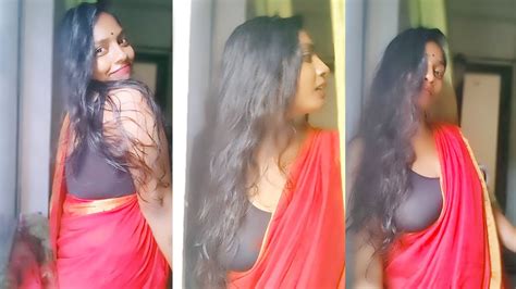 Red Saree Special Vlog On Camera একটু দুষ্টুমি করলাম Youtube