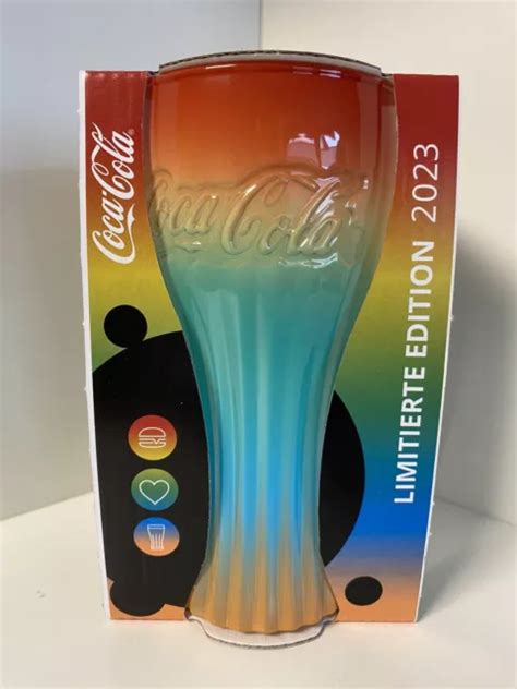 MCDONALD S COCA COLA Regenbogen Glas 2022 App Glas Limitiert