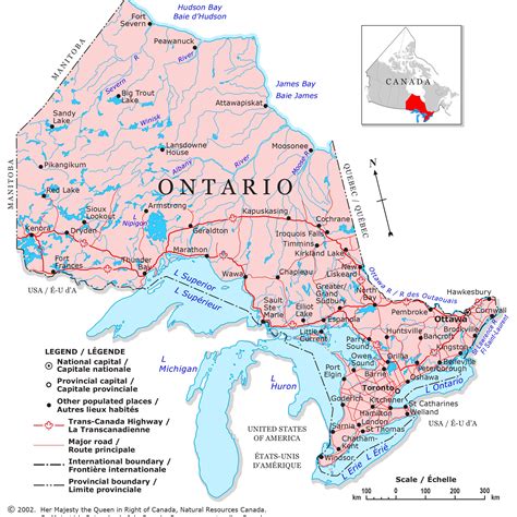 Ontario Regions Maps 