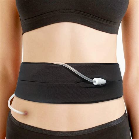 Breathable Peritoneal Dialysis Belt With Mesh Pouch Pd Catheter Transfer Set Holder