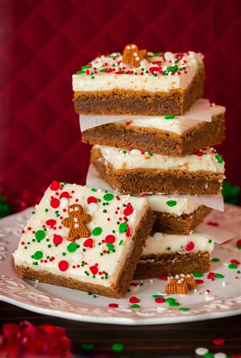 Gingerbread Bars With Cream Cheese Frosting Cooking Classy