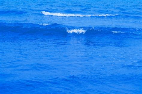 Premium Photo Waves On The Beach Blue Sea Wave Blue Water Surface