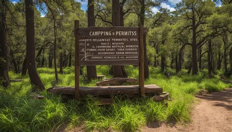 Navigating Camping Permits in Texas State Parks