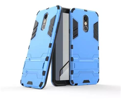 Funda Iron Case Para LG Stylo 3 Ls777 Con Cristal Uso Rudo Meses Sin