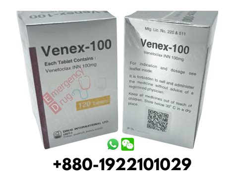 Venex 100 Mg (Venetoclax) Tablet - Buy Worldwide