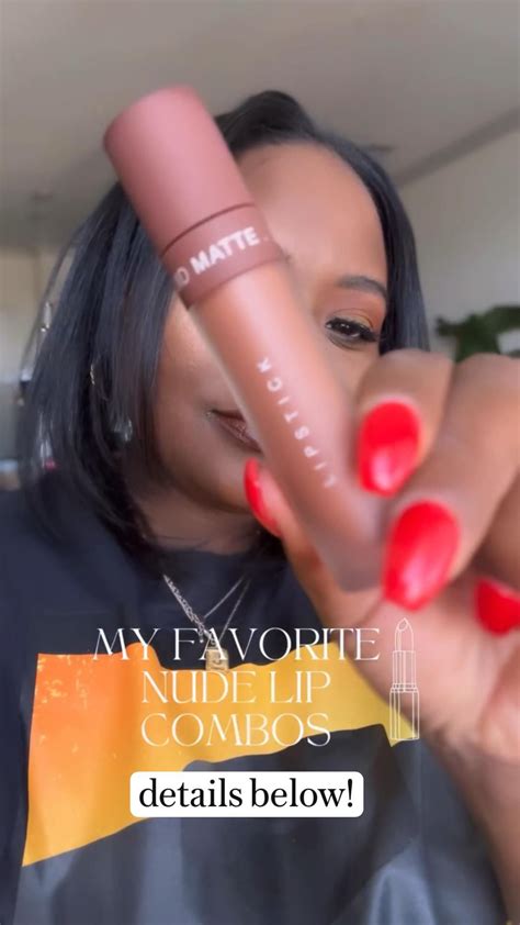 My Fav Nude Lip Combos For Deep Dark Skin Tones Artofit