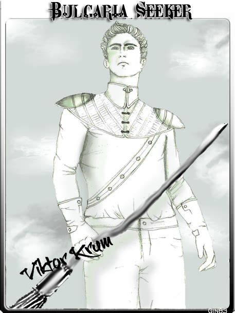 Viktor Krum Quidditch Card by LagoonNymph on DeviantArt