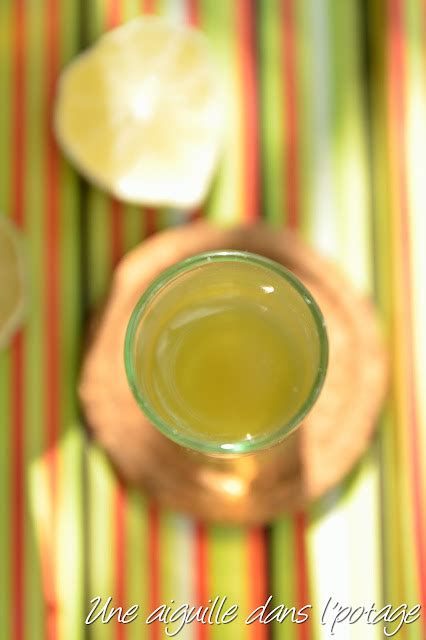 Rhum Arrangé Citron Vert Gingembre Une Aiguille Dans Lpotage