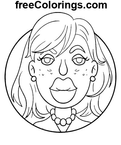 Mia From Thats Not My Neighbor Free Printable Coloring Pages