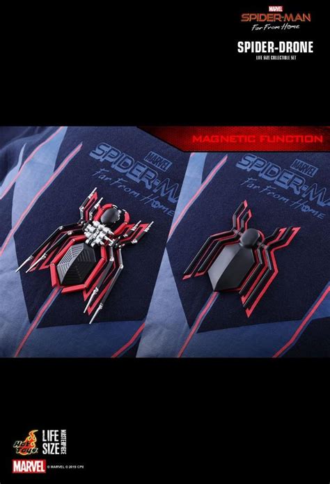 Hot Toys Spider Man Far From Home Spider Drone Life Size Collectible Hobbies Toys