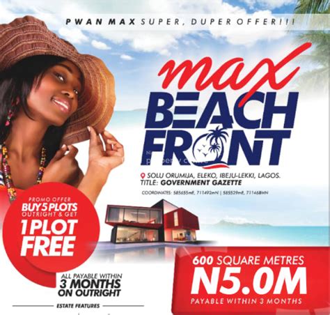 For Sale Beachfront Plots Of Land Max Beach Estate Solu Orumija