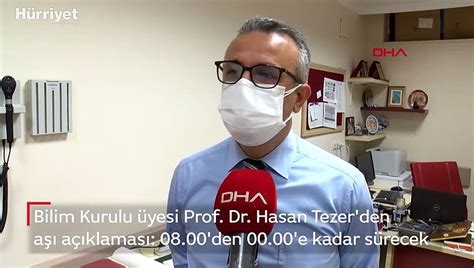 Bilim Kurulu üyesi Prof Dr Hasan Tezer den aşı açıklaması