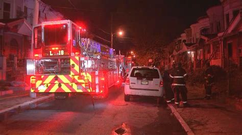 North Philadelphia House Fire Sends 56 Year Old To The Hospital Cbs Philadelphia