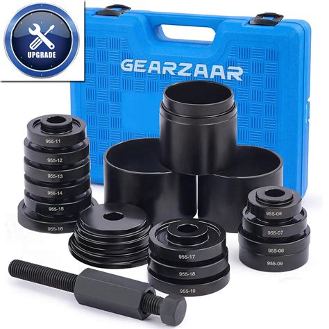 23Pc Front Wheel Drive Bearing Puller Press Removal Installation Tool