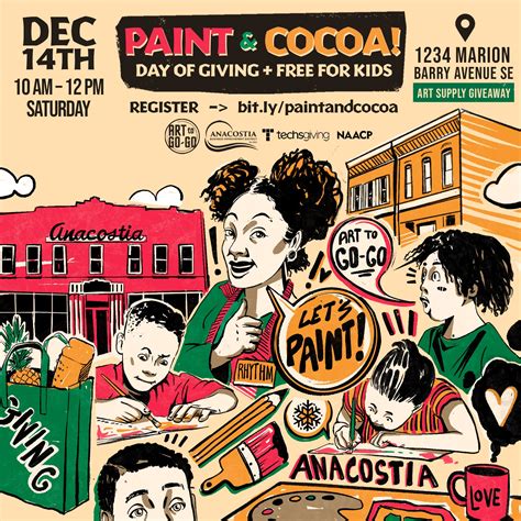 Dec 14 | Paint and Cocoa in Historic Anacostia — Congress Heights on